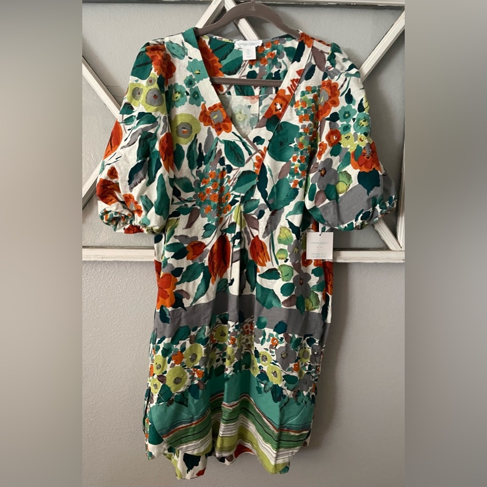 CYNTHIA ROWLEY linen dress - Picture 5 of 8